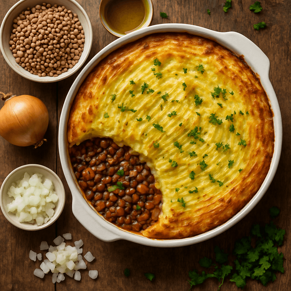 Vegan Shepherd's Pie with Lentils