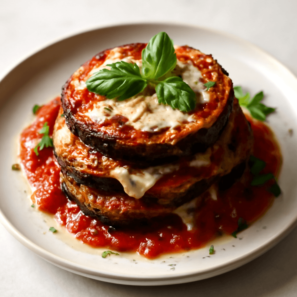 Authentic Vegan Eggplant Parmesan