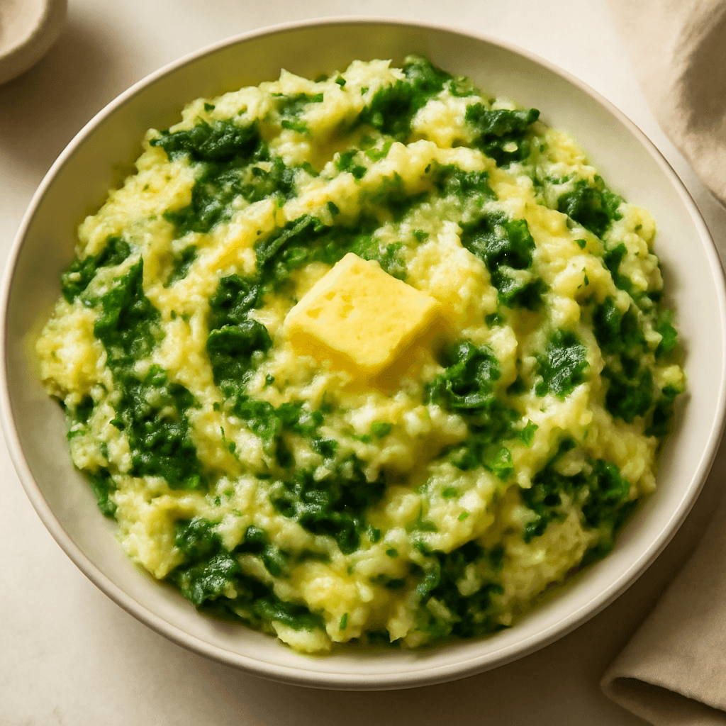 Irish Colcannon with Kale and Leeks